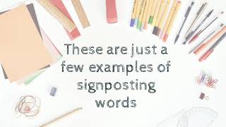 Academic Writing: Signposting 