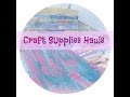 Craft Supplies Haul from Happy Creating / Special November  Coupon Code