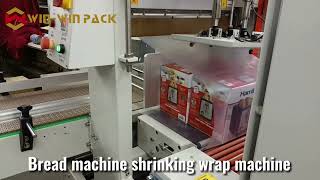 Famous WIN-WIN PACK Bread machine automatic frontal feeding sleeve wrapper/Shrink wrapping machine Profile