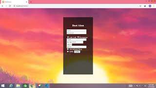 TUTORIAL HTML CSS PHP SEDERHANA(input output tanpa database)