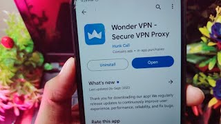 Wonder VPN Secure VPN Proxy App Kaise Use Kare || How To Use Wonder VPN Secure VPN Proxy App screenshot 2