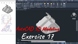Exercise 17 AutoCAD 3D Modeling Tutorial For Beginner