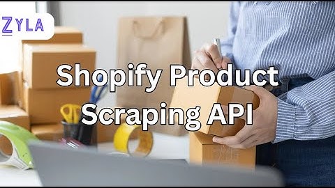 Shopify Product Scraping API