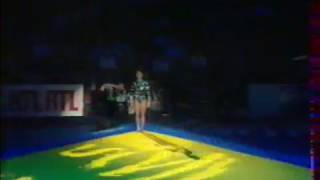 Lavinia MILOSOVICI (ROU) floor - 1996 Gala &quot;Les Dieux de la gym&quot;