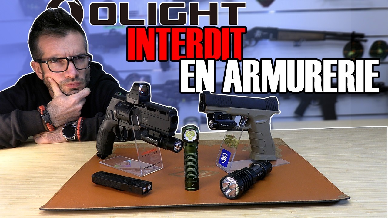 Olight la vérité! Pourquoi les armureries ne vendent-elles pas leurs lampes et les viseurs Osight ?