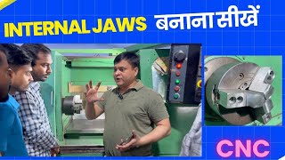 INTERNAL ID JAWS ON CNC MACHINE |CNC VMC PROGRAMMING