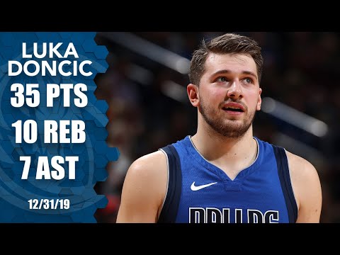 Luka Doncic scores 35 in Mavericks vs. Thunder | 2019-20 NBA Highlights