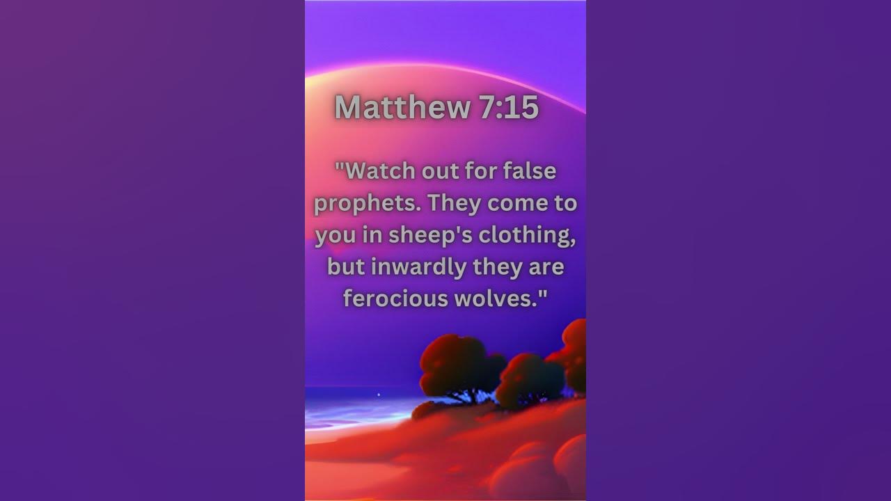 matthew-7-15-christianmotivation-verseoftheday-shortvideo