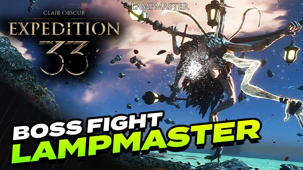 Lampmaster Beating LAMPMASTER Boss Fight (Expeditioner Difficulty) | Clair Obscur ...