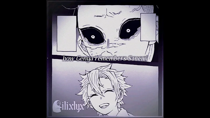 How Genya & Sanemi remember each other | KNY