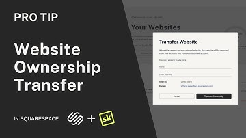 How to Transfer a SquareKicker Website to a Client in Squarespace