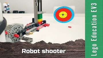 Robot shooter from Lego EV3