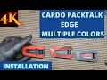 Cardo packtalk edge protection decal stickers
