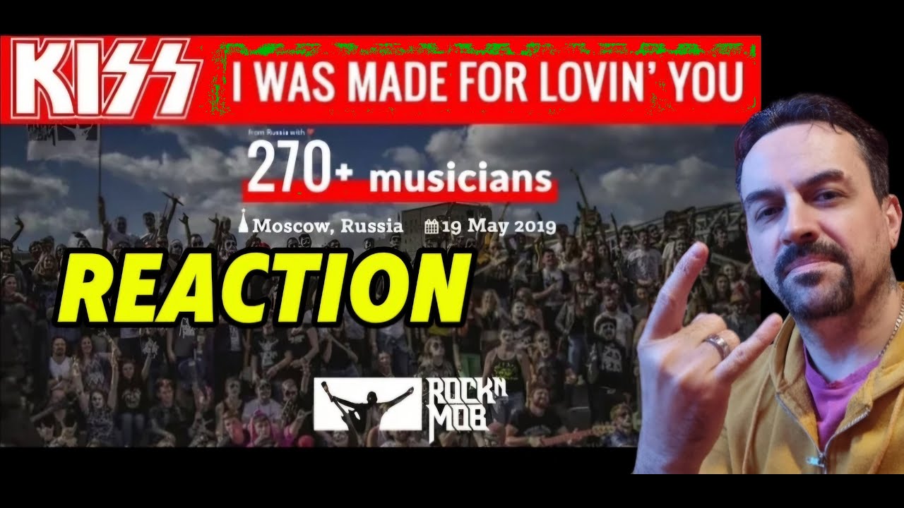 I Was Made For Lovin' You - KISS. Rocknmob Moscow #8, 270+ musicians REACTION