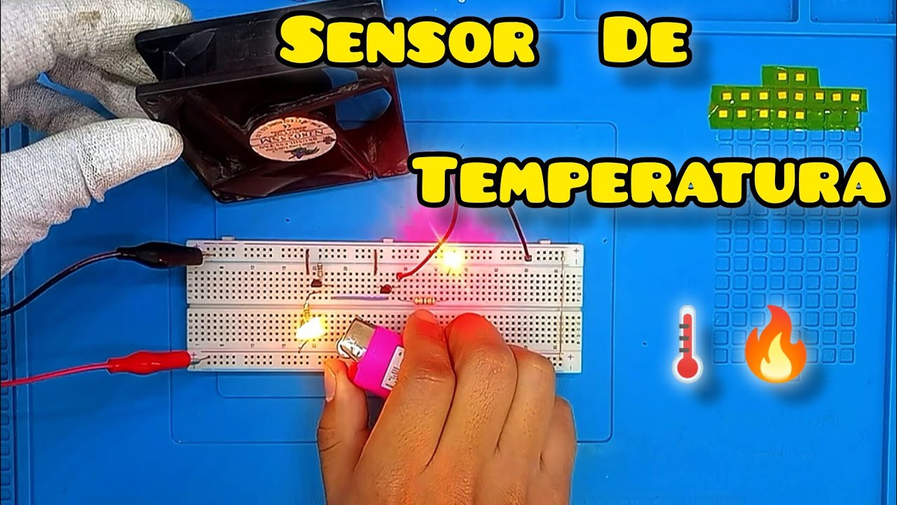 Diodo Como Sensor de Temperatura y Transistores BC547🌡️🔥 - YouTube