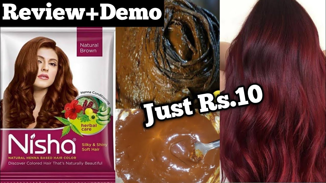 Buy Nisha Creme Hair Color for Women and Men Flame Red Hair Color Long  Lasting Party Hair Color With Henna Extracts for Hair Care Pack of 1  60g90ml18ml Online at Low Prices