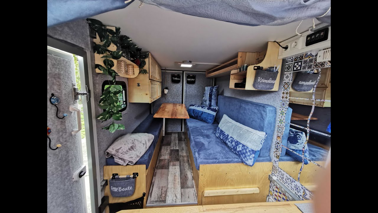 DIY-Wohnwagen, Ausbau eines Kofferanhängers