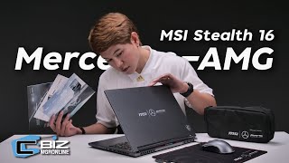 รีวิว MSI Stealth 16 Mercedes-AMG Motorsport โน้ตบุ๊กเกมมิ่งสายโฉบเฉี่ยว