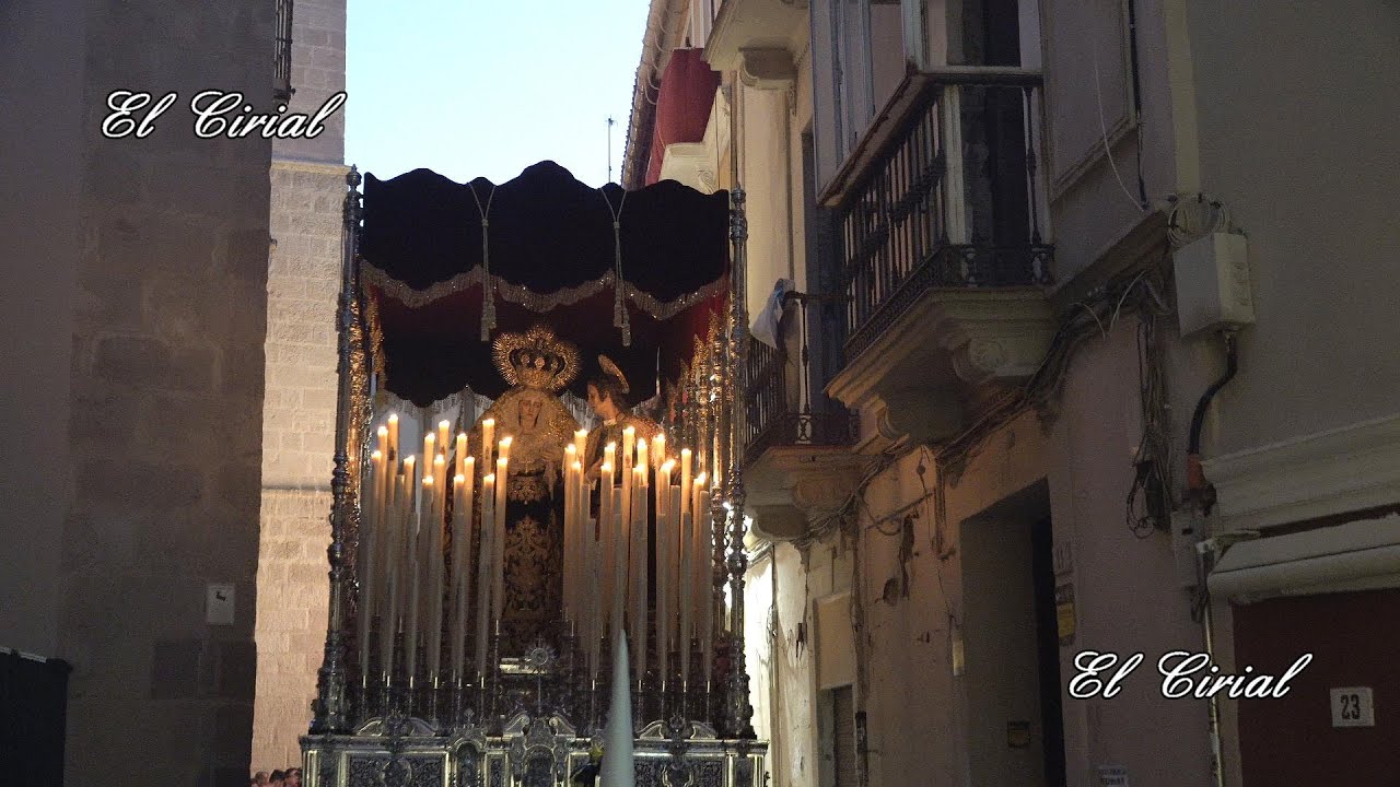 SALUTACION Y VIRGEN DEL PATROCINIO MALAGA 2023 CALLES SAN AGUSTIN Y GRANADA 4K