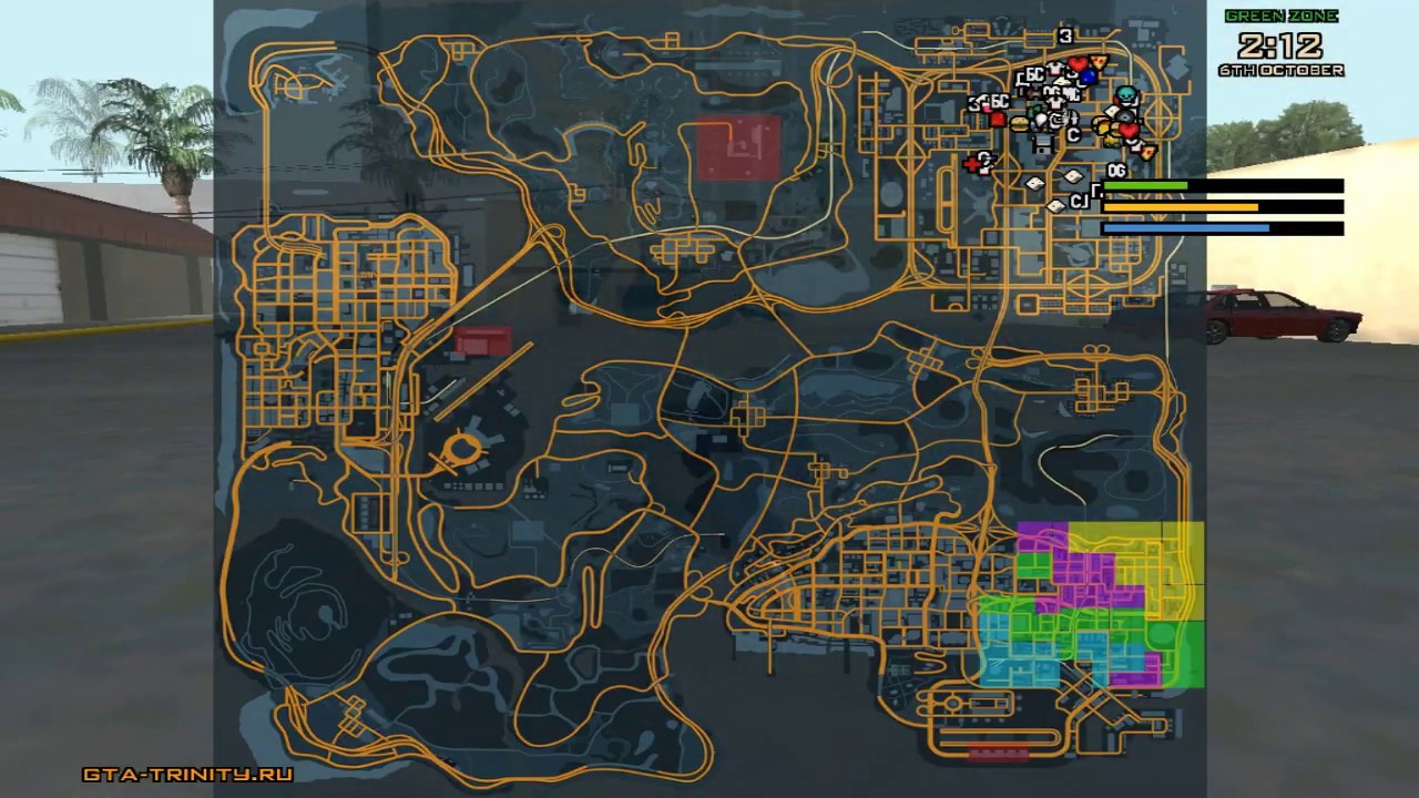 Карта тринити рп