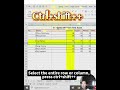 Fastest way to insert or delete rows in Excel. #excelbeginner #excelshortcuts #exceltips