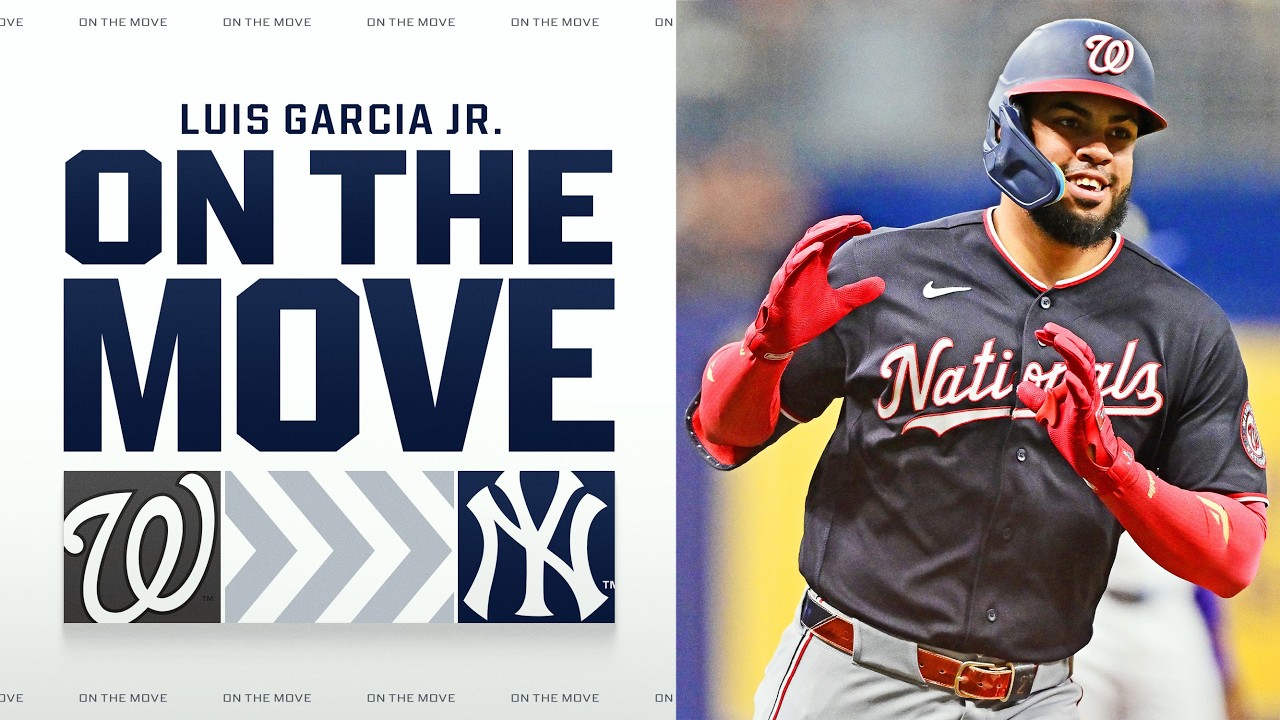BREAKING NEWS: Yankees reportedly acquire INF Luis García Jr. from the Nationals (Instant reaction)