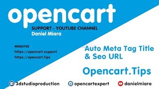 Auto Meta Tag Title and Seo URL for Opencart 2
