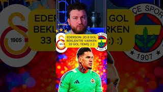 Fenerbahçe Kalecisi Ederson 20.8 Gol Beklentisi Varken Tam 33 Tane Gol Yemiş :)  #procellim