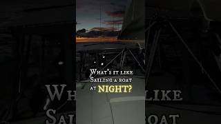Sailing at NIGHT #sailing #night #caribbean #sailingbyefelicia