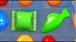 Candy Crush: CRAZY FISH & WRAPPED BOMB COMBO!! screenshot 3