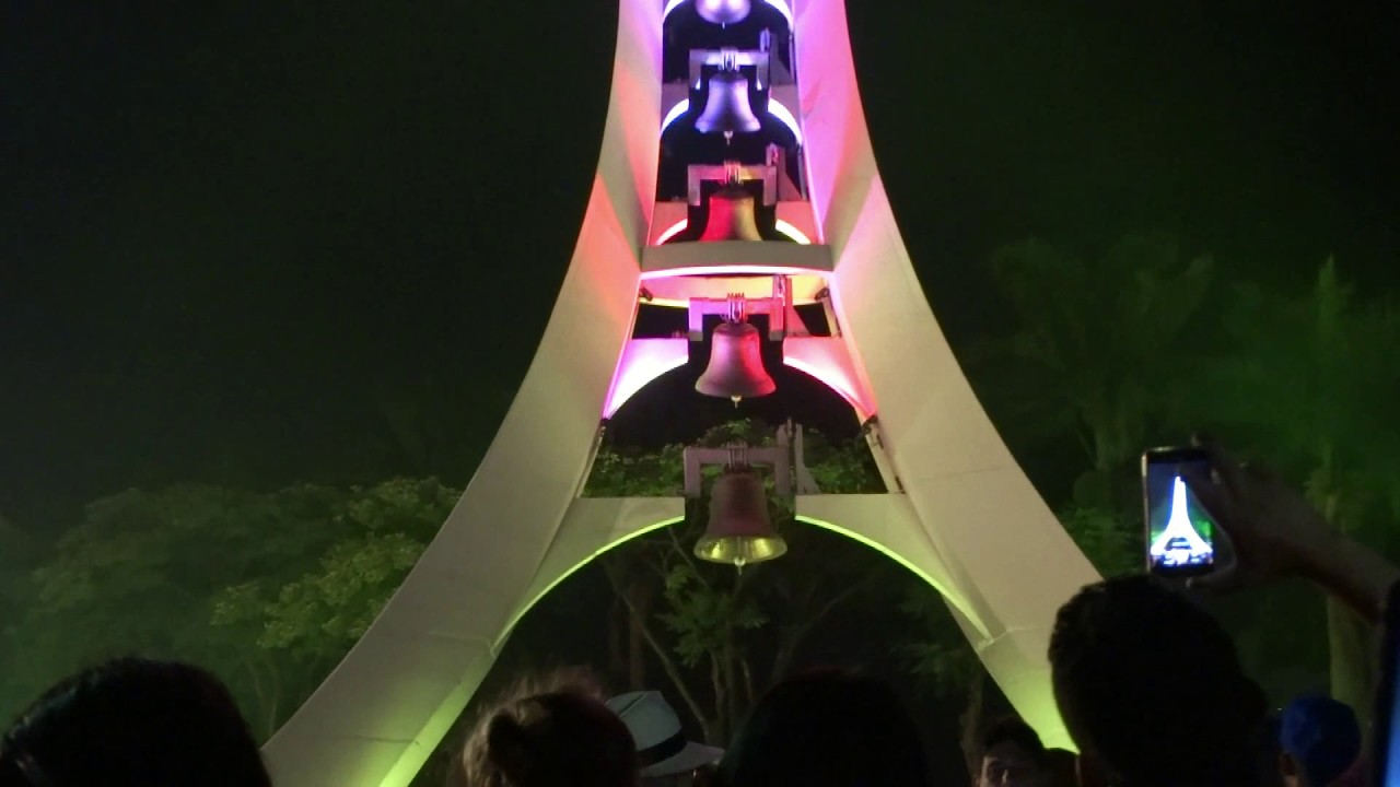 Inauguração do Campanario do Santuário Nacional de Aparecida
