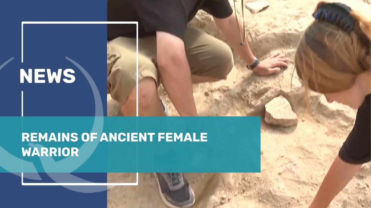 Kazakh archaelogists find remains of ancient female warrior. Qazaq TV