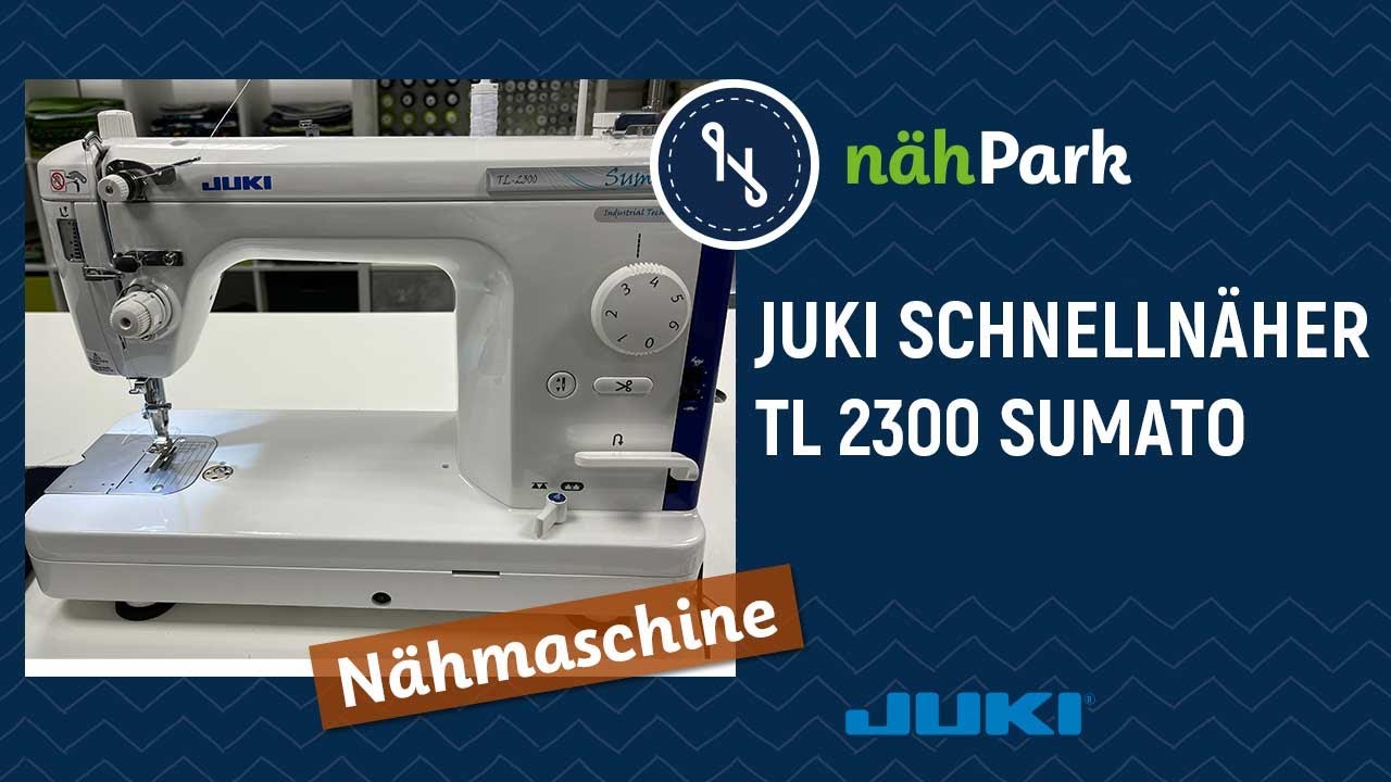 JUKI - Profi Nähmaschine - TL 2300 Sumato - YouTube