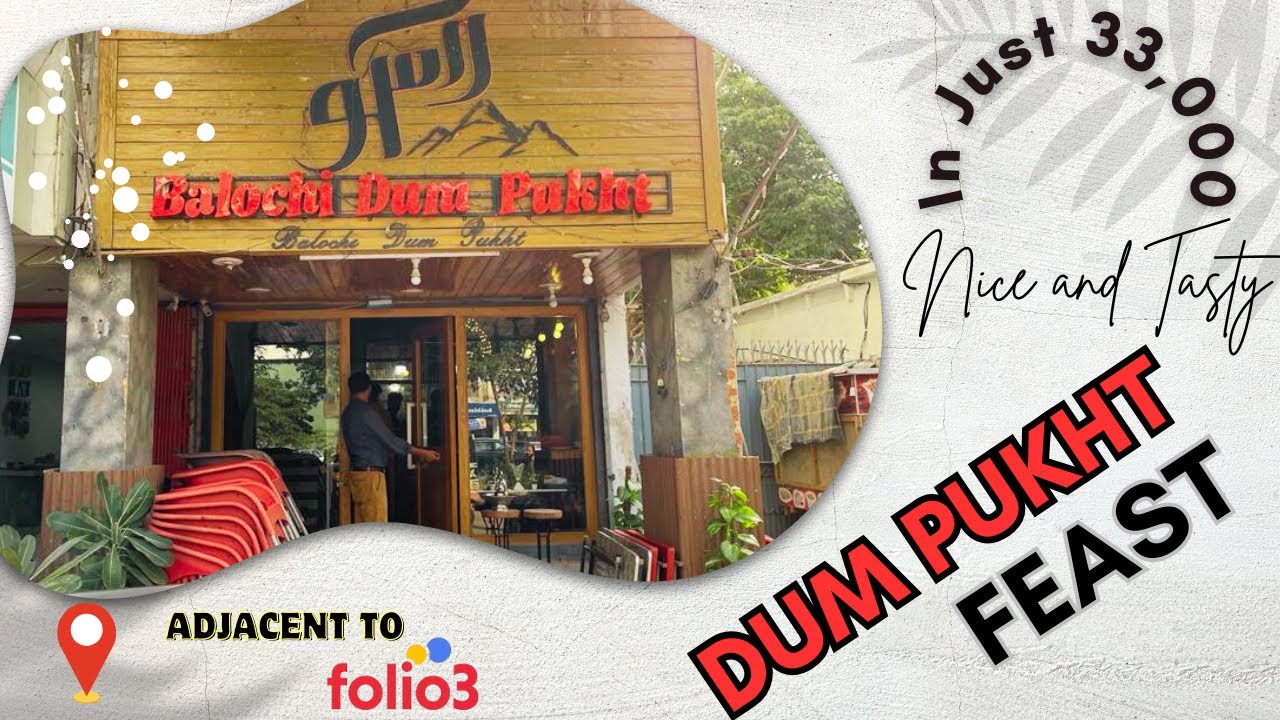 Time for a Rs. 33K Dum Pukht Traditional | Chillings at Folio3
