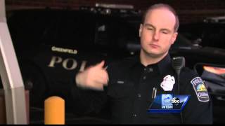 Vehicle slams into squad car, Officer talks about split second decision