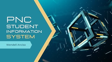 PNC Student Information System(FULL VIDEO)