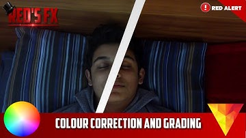 Colour Correction/Grading Hitfilm 4 Express Tutorial | Red