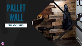 Da série móvel secreto - Pallet Wall | Tecnologia #shorts