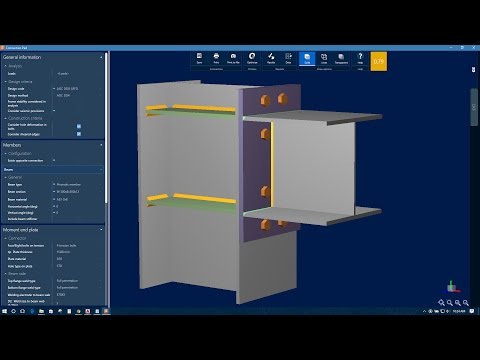 Steel Connection Design in RAM Connection V11 Part-1