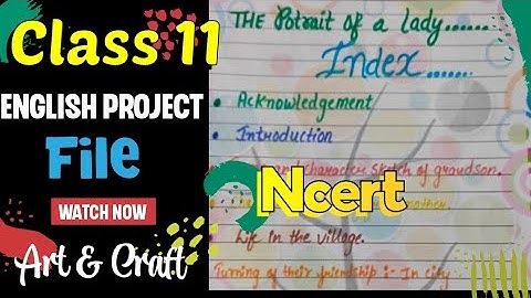 class 11 english project file _2023