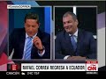 Dura discusión Fernando del Rincón vs Rafael Correa en Conclusiones