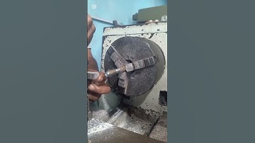 Thread cutting processing with lathe machine#workshoptechnology #lathemachine #shortvideo