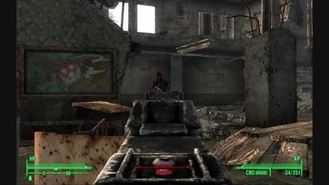 Fallout 3 Spring Vale Elementary School Realistic Gameplay