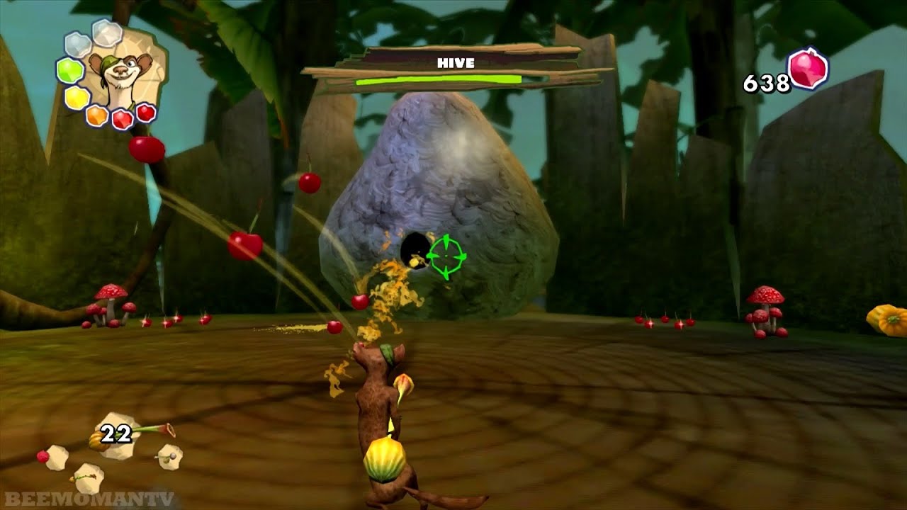 Ice Age: Dawn of the Dinosaurs Walkthrough Part 9 - Flower Power