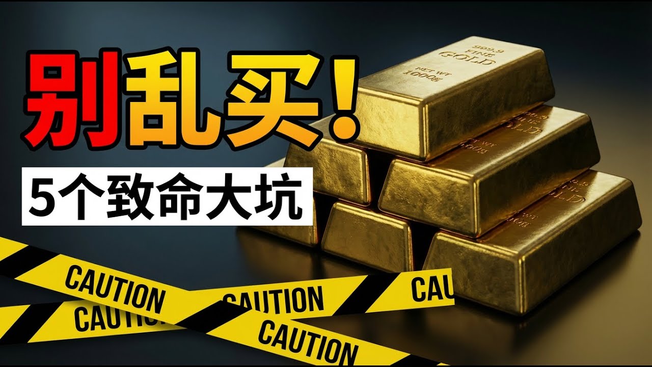 ⚠️ 别乱买黄金！普通人最容易犯的5个致命错误（保姆级避坑指南）