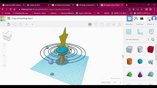 3D design Copy of Dazzling Amur   Tinkercad   Google Chrome 2023 03 14 16 02 49