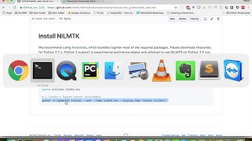 1. Installing NILMTK (users)