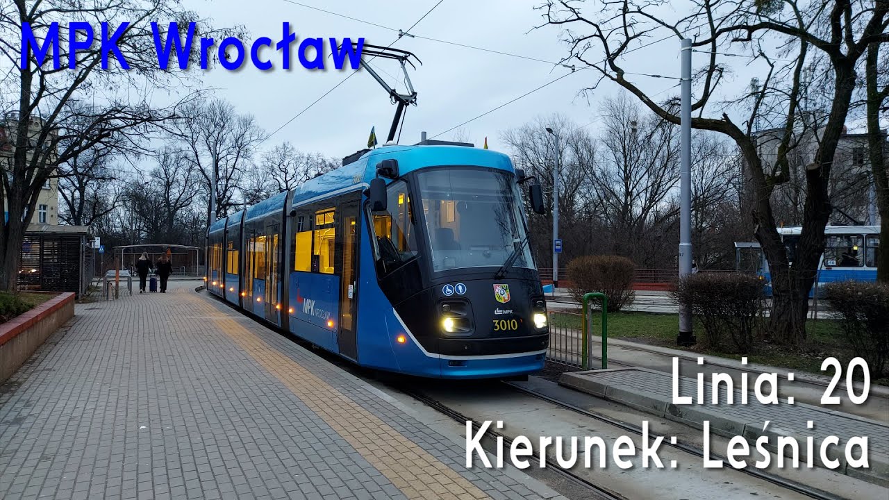 [🇵🇱PL] TIMELAPSE: MPK Wrocław - Linia: [🚋20]
