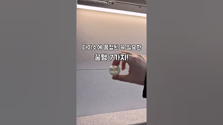 다이소에 품절된 꼭 필요한 꿀템 7가지!