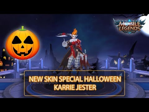 NEW SKIN SPECIAL HALLOWEEN KARRIE JESTER (Gameplay) - Mobile Legend - Indonesia @DeltaGamingID